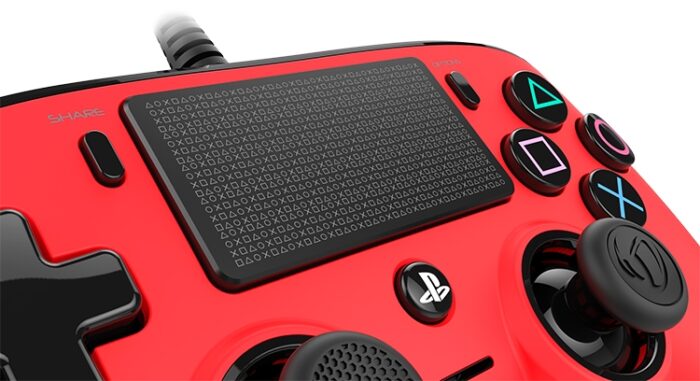 NACON PS4 ŽIČNI IGRALNI PLOŠČEK, RDEČ - Image 5