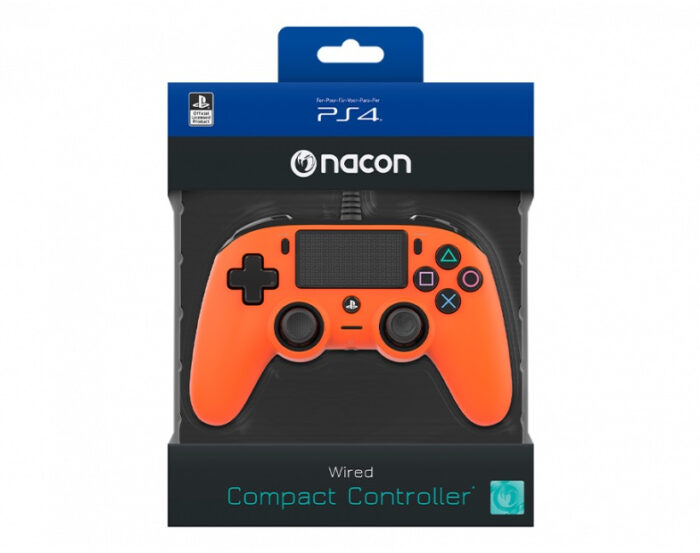 NACON PS4 ŽIČNI IGRALNI PLOŠČEK, ORANŽEN - Image 6