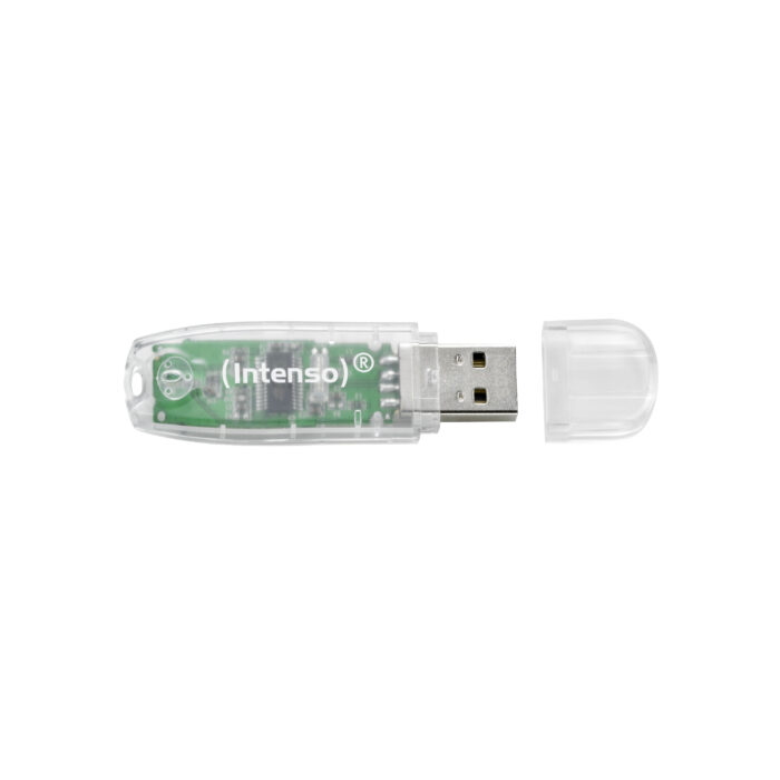 Intenso 32GB Rainbow Line USB 2.0 spominski ključek - Prozoren - Image 3