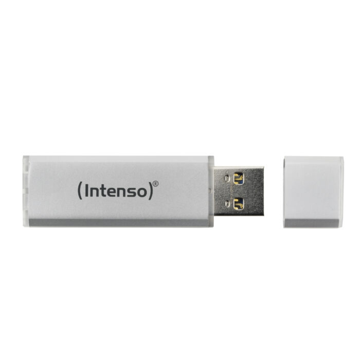 Intenso 64GB Alu Line USB 2.0 spominski ključek - Srebrn - Image 3