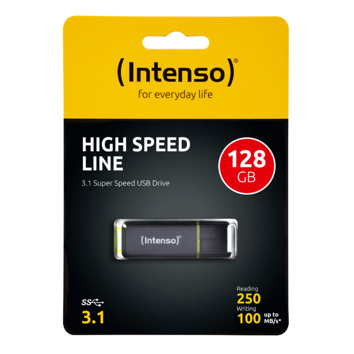 Intenso 128GB High Speed Line 250/100 MB/s USB 3.1 spominski ključek - Image 4