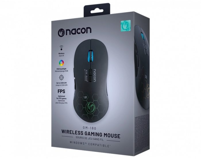 Nacon | GAMING RGB MOUSE GM-180 WIRELESS brezžična miška - Image 5