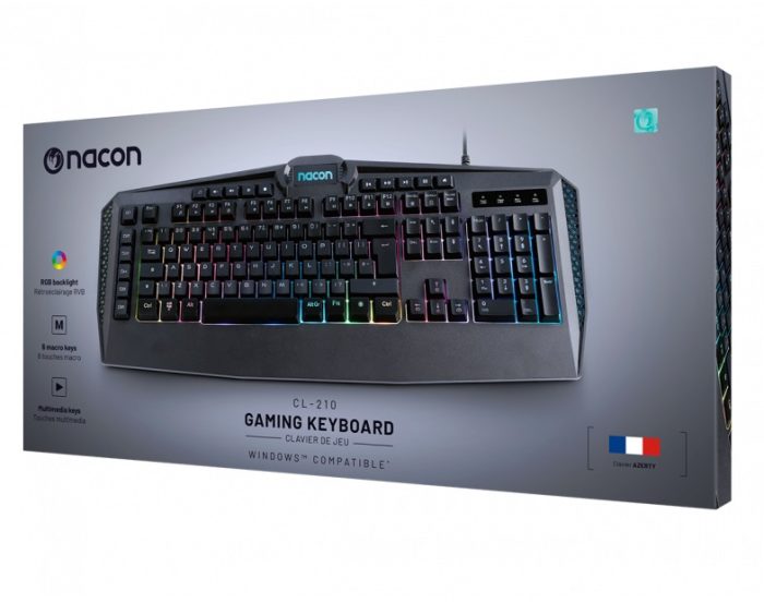 Nacon | GAMING KEYBOARD CL-210 UK žična tipkovnica - Image 5