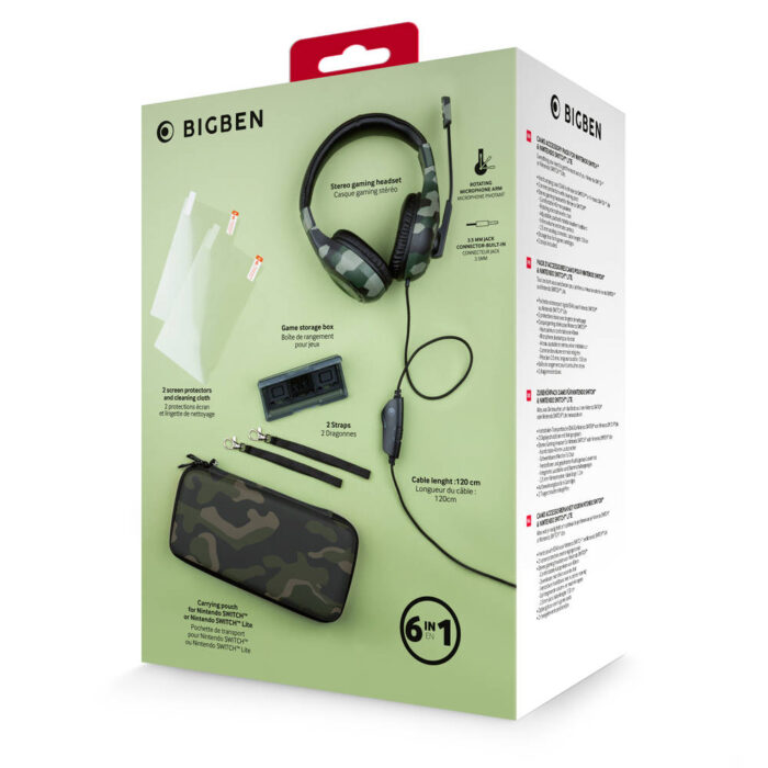 NACON 6 IN 1 CAMO PACK ZA NINTENDO SWITCH & SWITCH LITE - Image 6