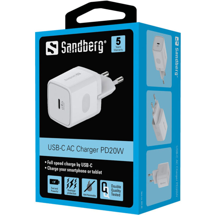 Sandberg USB-C polnilnik s Power Delivery - Image 3