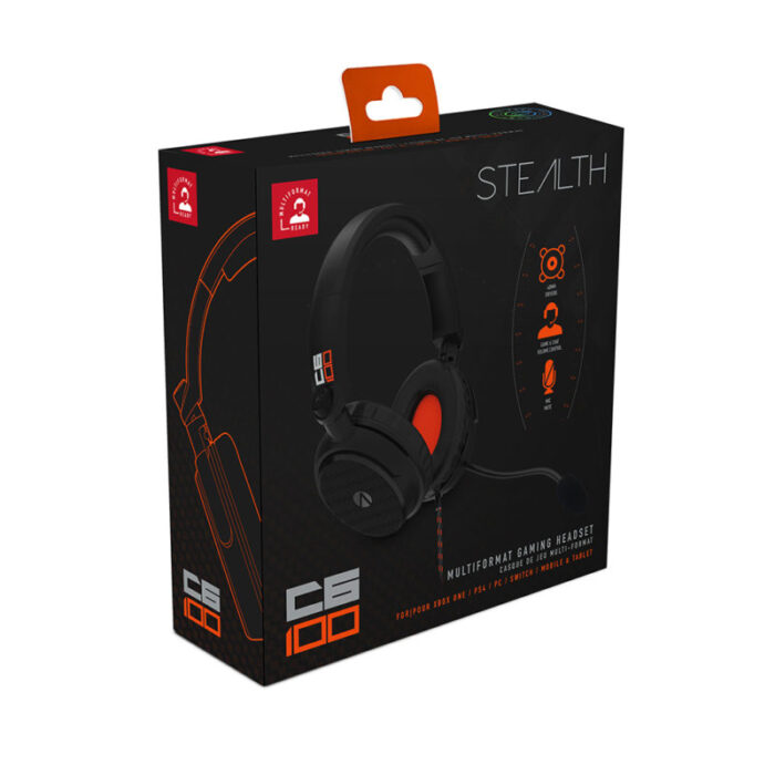 STEALTH C6-100 MULTIFORMAT GAMING HEADSET SLUŠALKE - Image 6