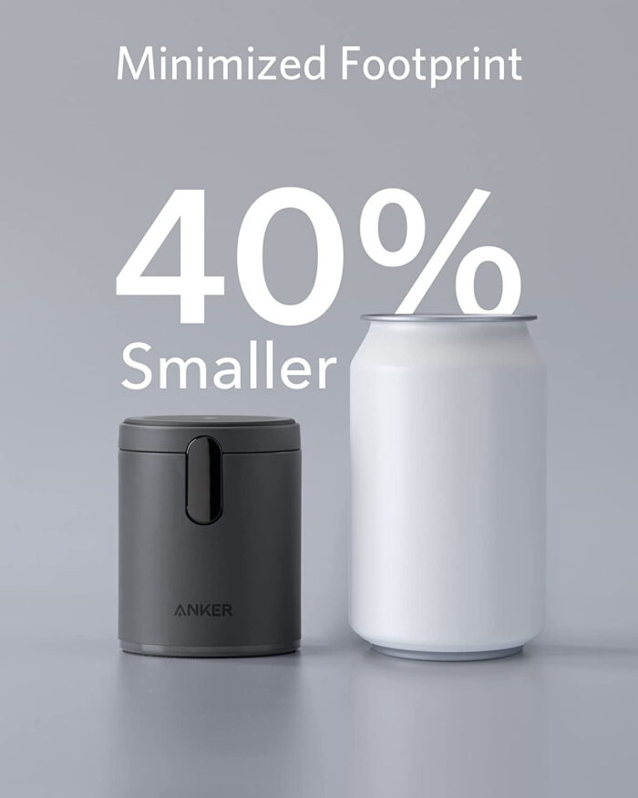 Anker MagGo brezžični MagSafe dvostopenjski polnilec z naklonom črn - Image 6