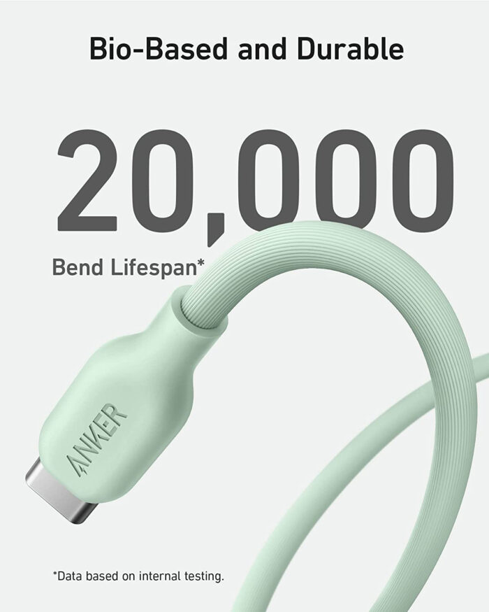 Anker 541 BIO USBC-LTG 0,9m kabel zelen - Image 3