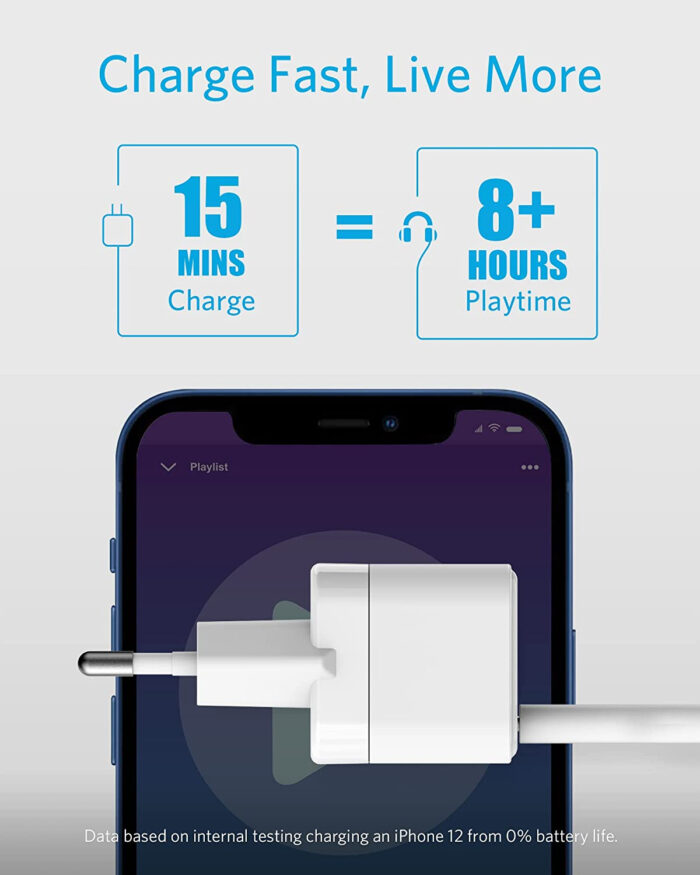 Anker Powerport III 20W USB-C stenski polnilec - Image 6