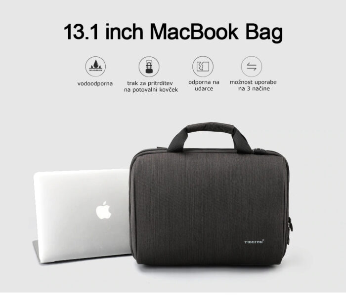 TIGERNU VEGA TORBA ZA PRENOSNI RAČUNALNIK 13.1" RJAVA - Image 6