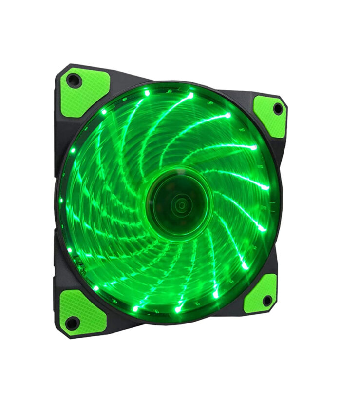 MARVO FN-10GN LED VENTILATOR ZA PC zelene barve - Image 3