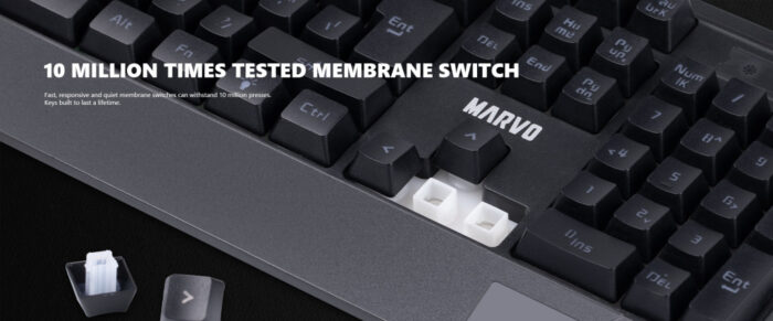 MARVO K606 RGB TIPKOVNICA - Image 4