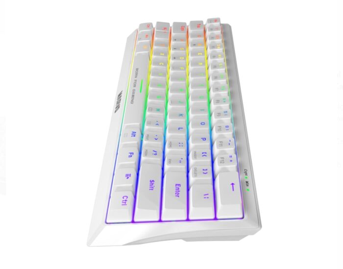 MARVO KG962 MECHANICAL KEYBOARD - WHITE - Image 5