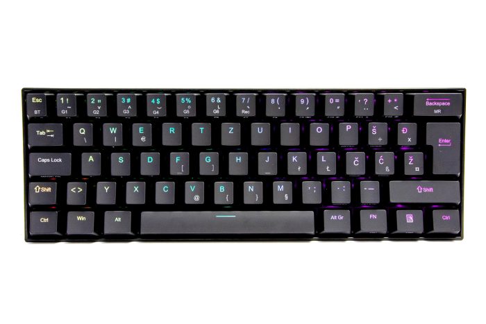 REDRAGON DRACONIC K530 RGB MEHANIČNA TIPKOVNICA S ŠUMNIKI, RJAVA STIKALA