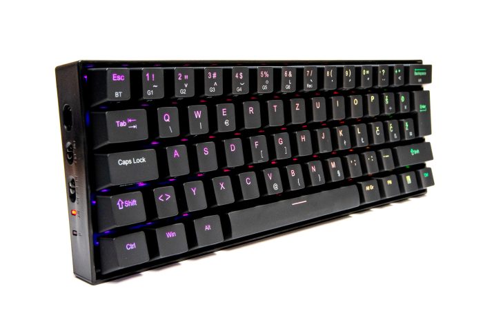 REDRAGON DRACONIC K530 RGB MEHANIČNA TIPKOVNICA S ŠUMNIKI, RJAVA STIKALA - Image 5
