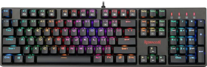 REDRAGON SURARA K582 RGB MEHANSKA TIPKOVNICA, RDEČA STIKALA