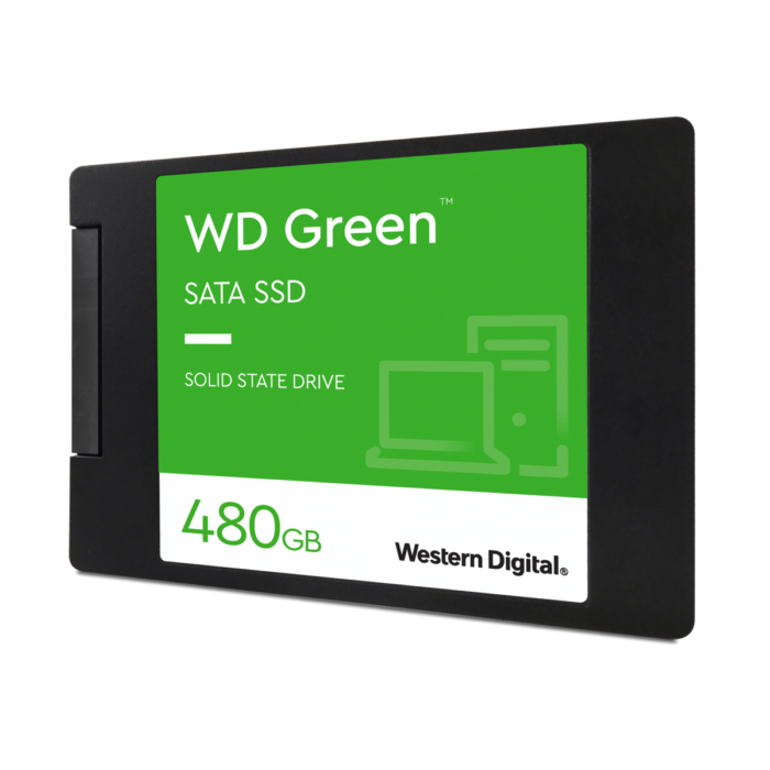 WD 480GB SSD GREEN 3D NAND 6,35(2,5") SATA3 - Image 3