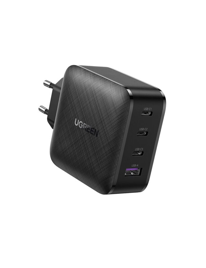 Ugreen USB-A in 3xUSB-C 65W  GaN hitri polnilec