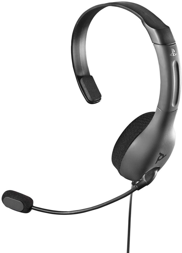 Slušalke PDP PS4, PS5 CHAT HEADSET LVL30 sive