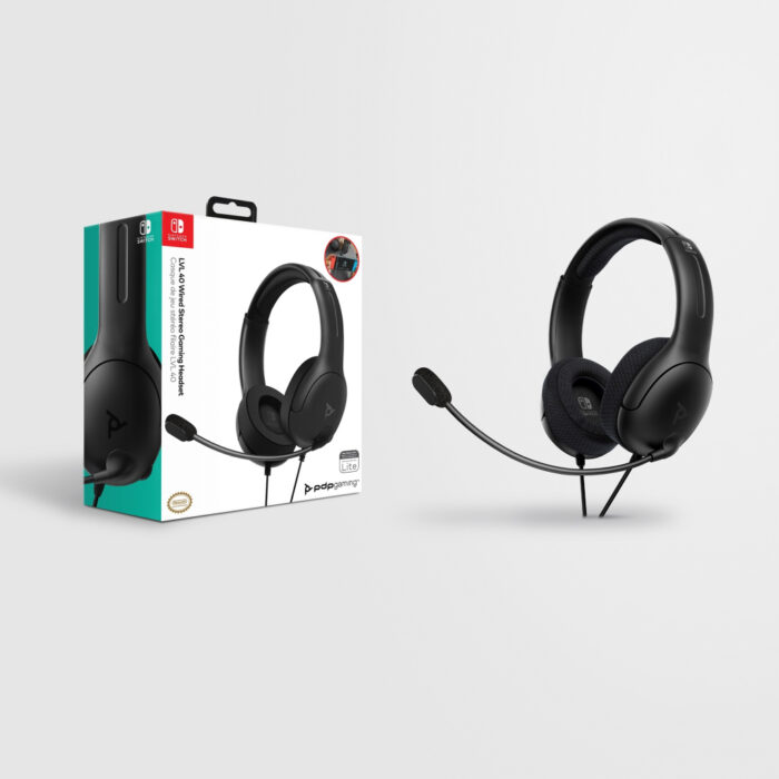 Slušalke PDP LVL40 Chat Headset za NINTENDO SWITCH črne barve - Image 5
