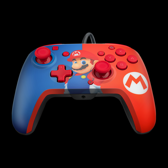 PDP NINTENDO SWITCH FACEOFF DELUXE KONTROLER + AUDIO - MARIO - Image 3
