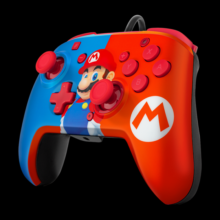 PDP NINTENDO SWITCH FACEOFF DELUXE KONTROLER + AUDIO - MARIO - Image 6