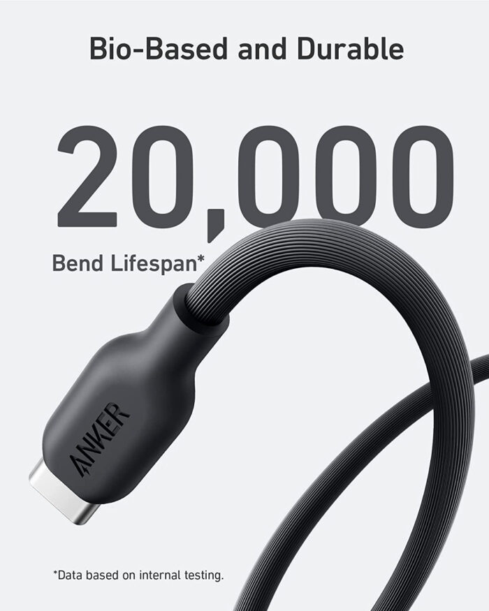 Anker 543 BIO USBC-USBC 0,9m kabel črn - Image 6