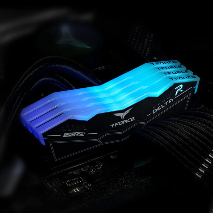 Teamgroup  DELTA RGB 32GB Kit (2x16GB) DDR5-5200 DIMM PC5-41600 CL40, 1.25V - Image 5
