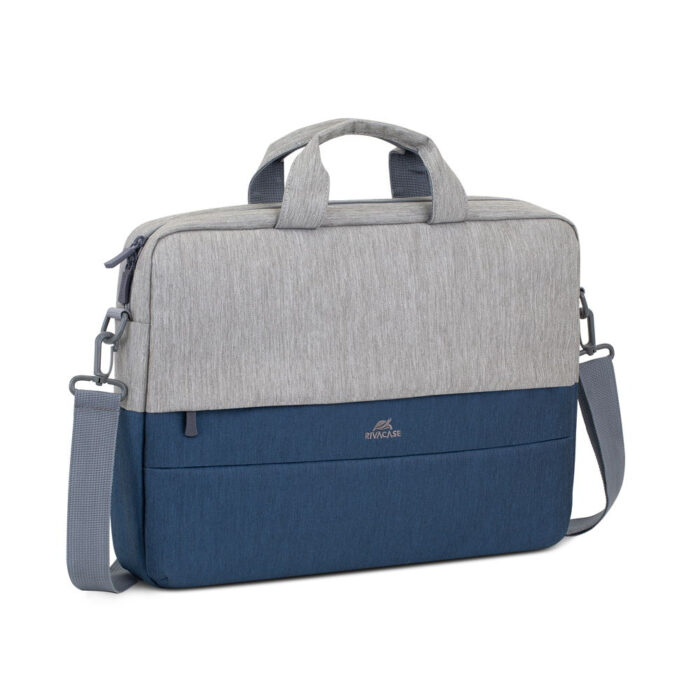 RivaCase torba za prenosnik 15.6" sivo-modra 7532