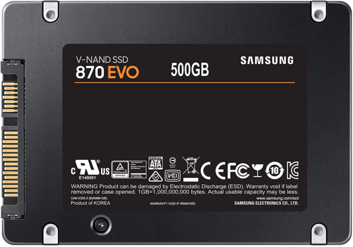 Samsung 500GB 870 EVO SSD SATA3 2.5" disk - Image 5