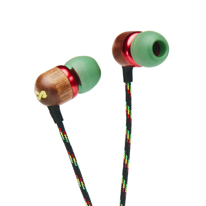 House of Marley Smile Jamaica Wireless 2 brezžične ušesne slušalke - rasta - Image 3
