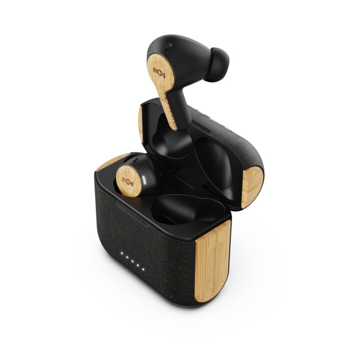 House of Marley REBEL SIGNATURE BLACK TRUE WIRELESS EARBUDS slušalke - Image 4
