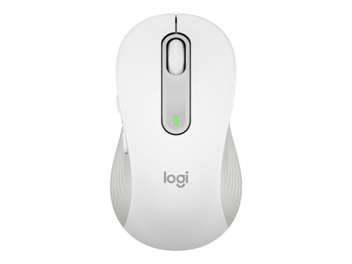 Logitech miška Signature M650, velikost L, Bluetooth, bela
