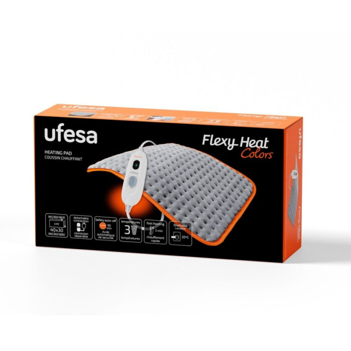 Ufesa elektična grelna blazina Flexy Heat Colors 40x30cm - Image 6
