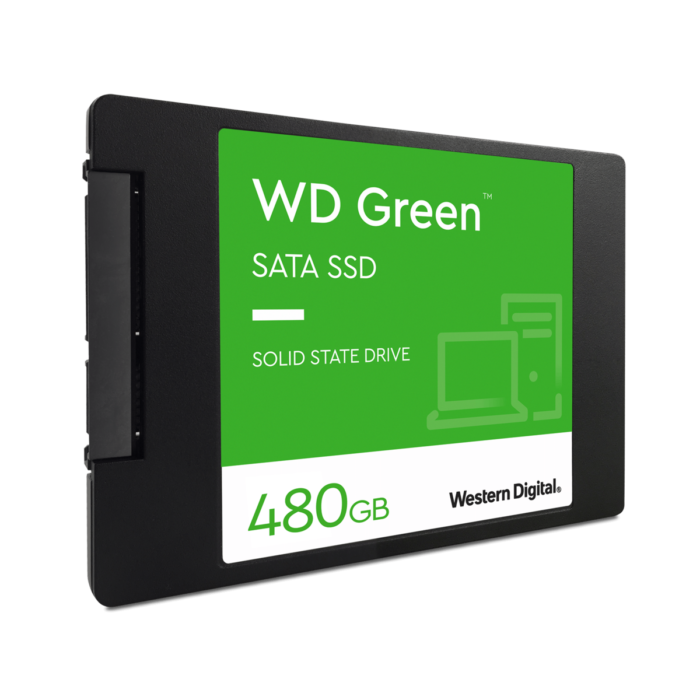 WD 480GB SSD GREEN 3D NAND 6,35(2,5") SATA3 - Image 4