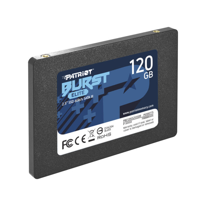 Patriot Burst Elite 120GB SSD SATA 3 2.5" - Image 4
