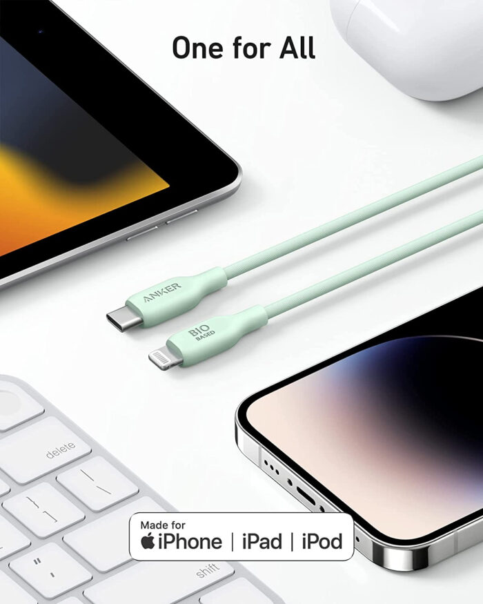 Anker 541 BIO USBC-LTG 0,9m kabel zelen - Image 5