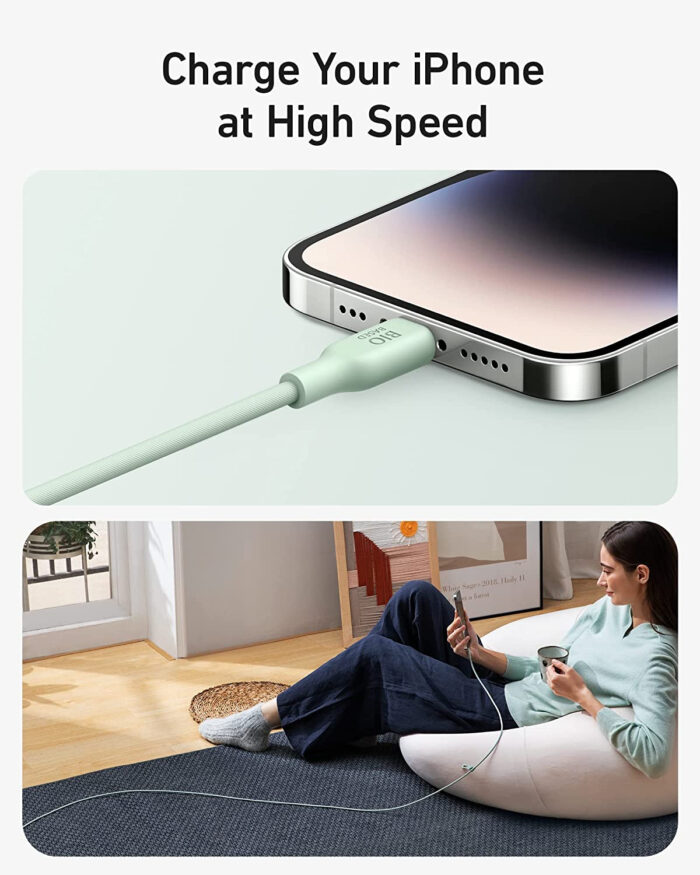 Anker 541 BIO USBC-LTG 0,9m kabel zelen - Image 6
