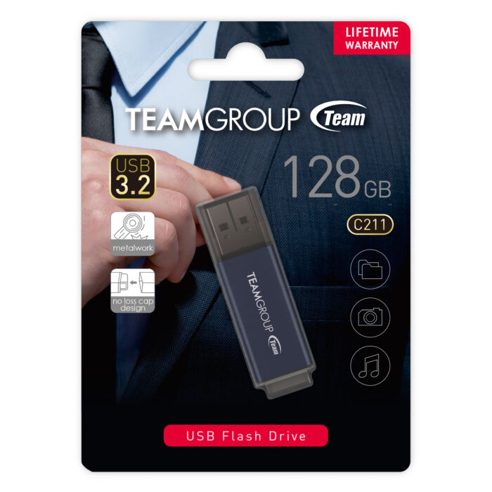 Teamgroup 128GB C211 USB 3.2 spominski ključek - Image 6