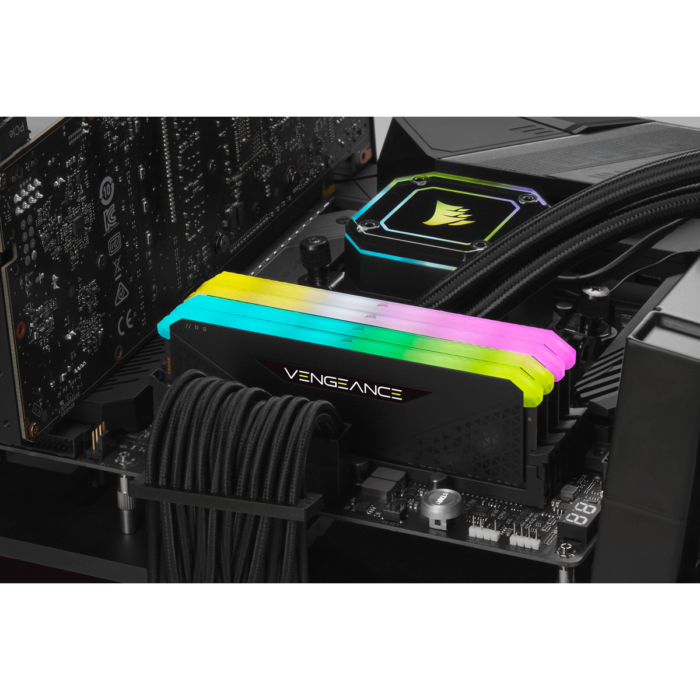 Corsair VENGEANCE RGB RS 32GB (2 x 16GB) DDR4 DRAM 3200MHz PC4-25600 CL16, - Image 5