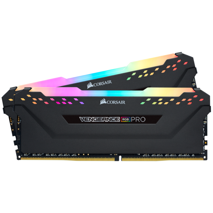 Corsair VENGEANCE RGB PRO 16GB (2 x 8GB) DDR4 DRAM 3200MHz PC4-25600 CL16,