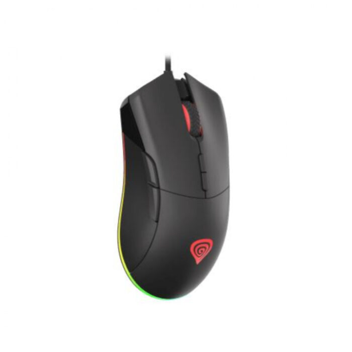 MIš Genesis Krypton 290 optična gaming RGB 6400DPI  7 prog. tipk spomin - črna