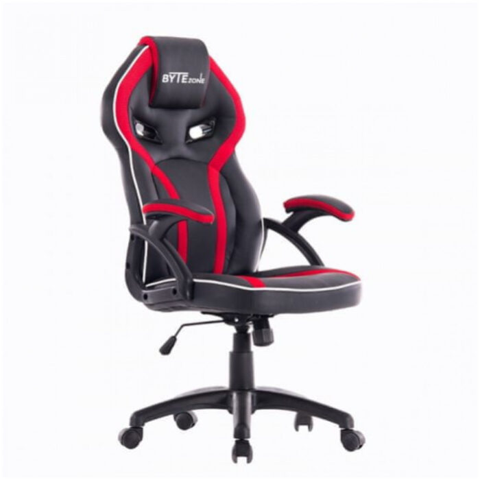 Stol gaming Bytezone Fire črn rdeč (!GC2537)