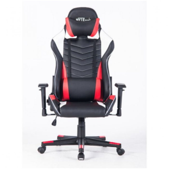 Stol gaming Bytezone Winner LED črn rdeč bel  (GC9222R)
