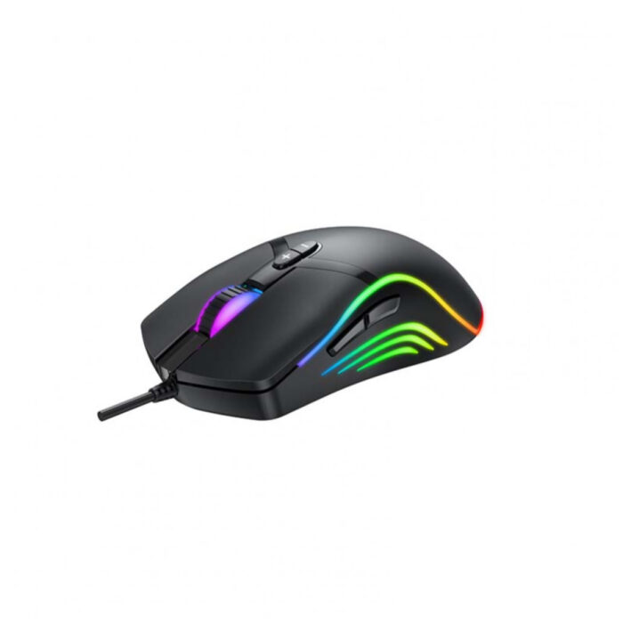 Miš USB HAVIT Gamenote MS1026 optična gaming RGB 6400DPI - črna