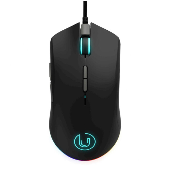 Miš UVI Gear EnvyV2 12.000 DPI USB - črna