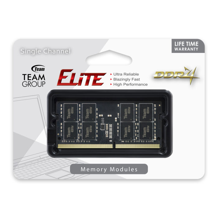 Teamgroup Elite 32GB DDR4-3200 SODIMM PC4-25600 CL22, 1.2V - Image 4