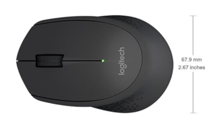 Logitech M280 Wireless miška, črna - Image 4