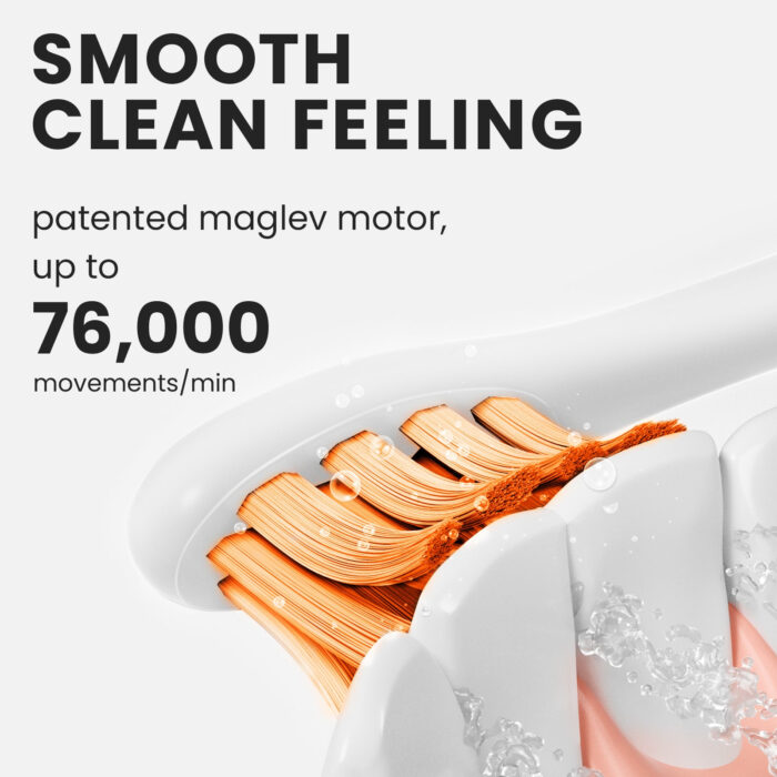 Oclean Flow električna sonična zobna ščetka bela - slika 5