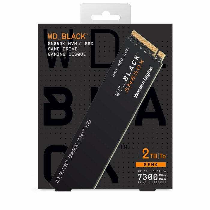 WD 2TB SSD BLACK SN850X M.2 NVMe x4 Gen4 - Image 5